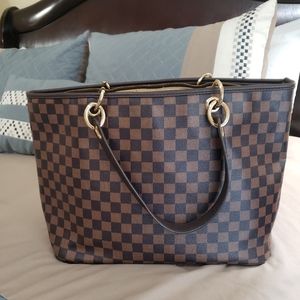 Checkered Tote Bag